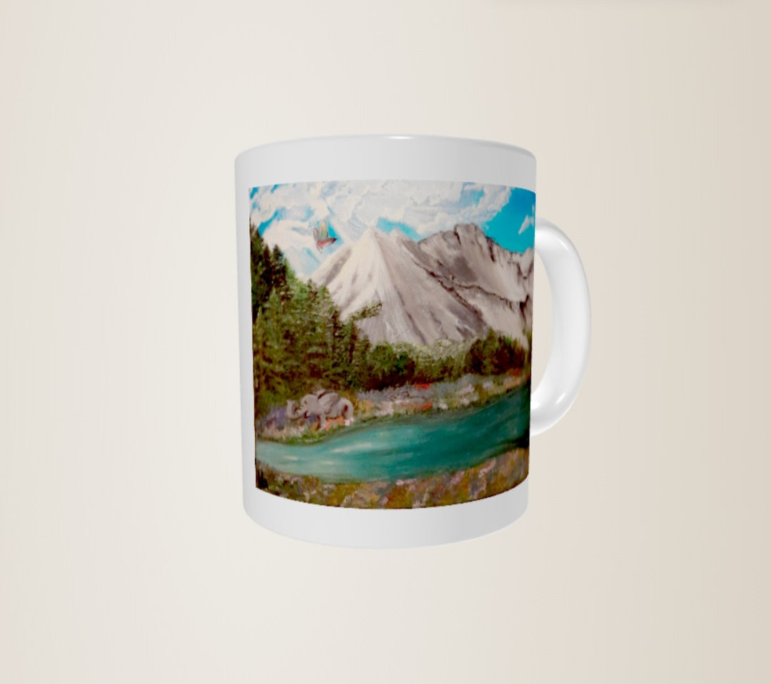 Majestic Mountain bag and Cup bundle 15%off