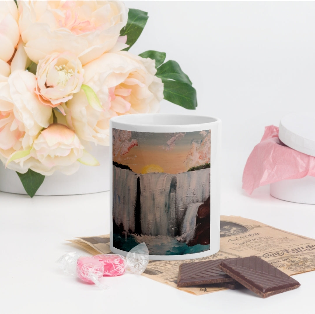 Mug-Custom Waterfall Design