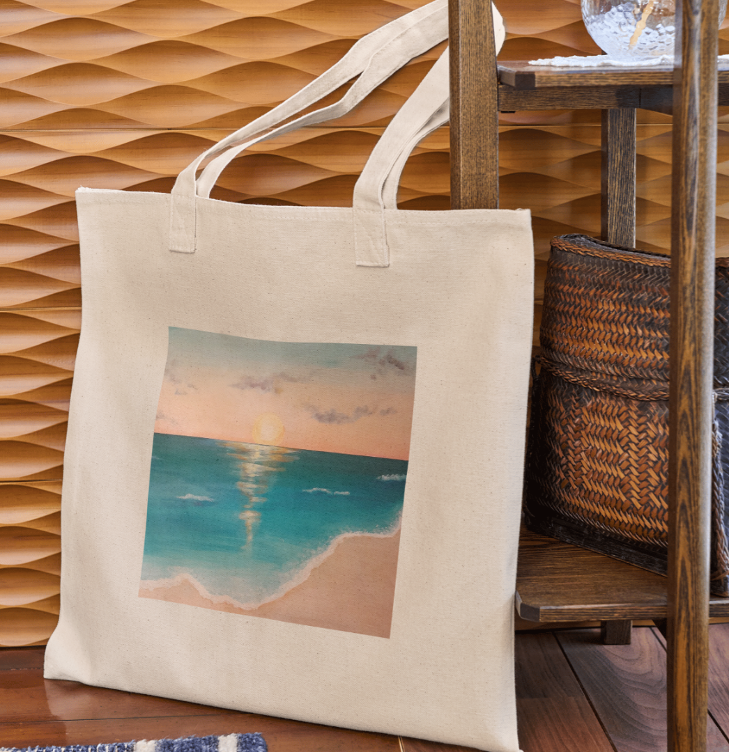 Cotton Beach Tote Bag