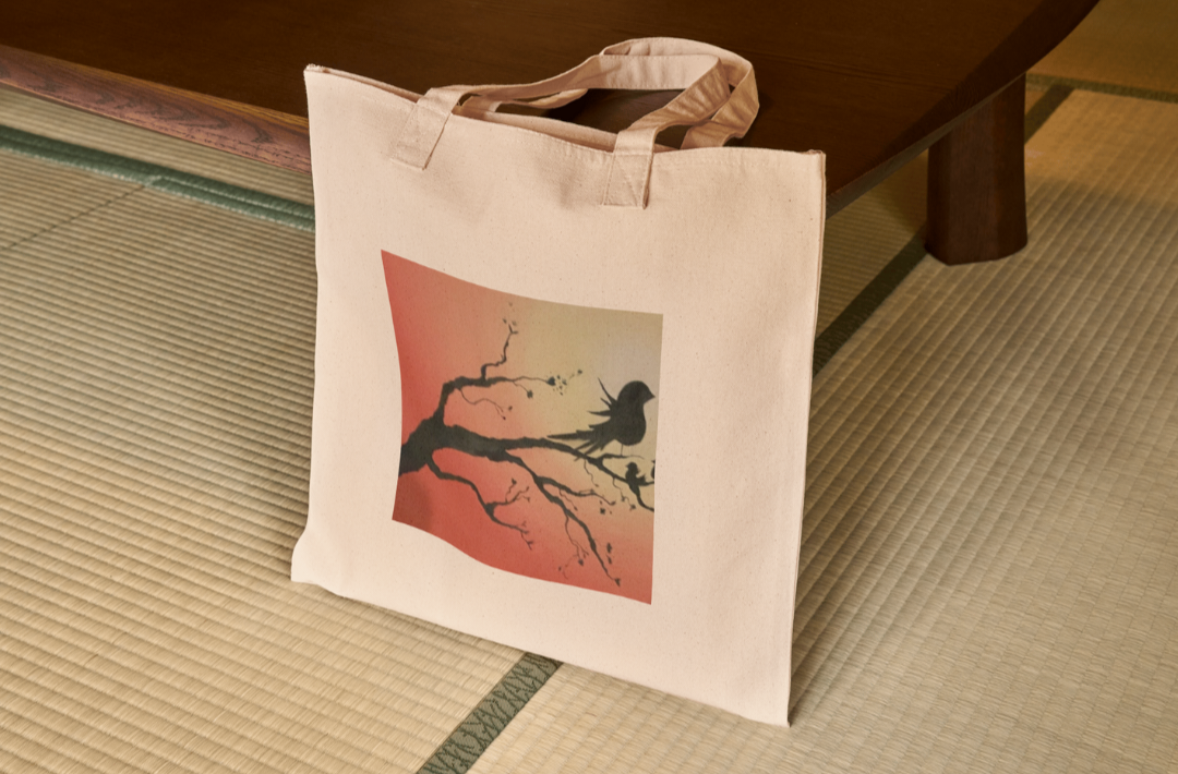 Cotton Sunset Tote Bag