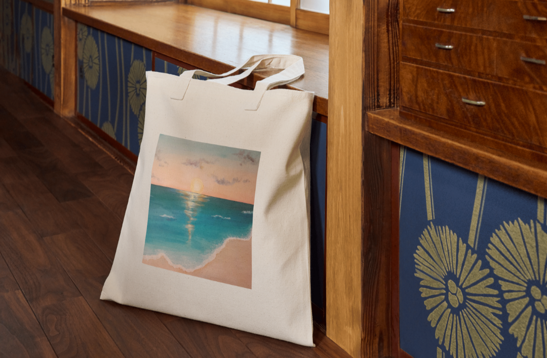 Cotton Beach Tote Bag