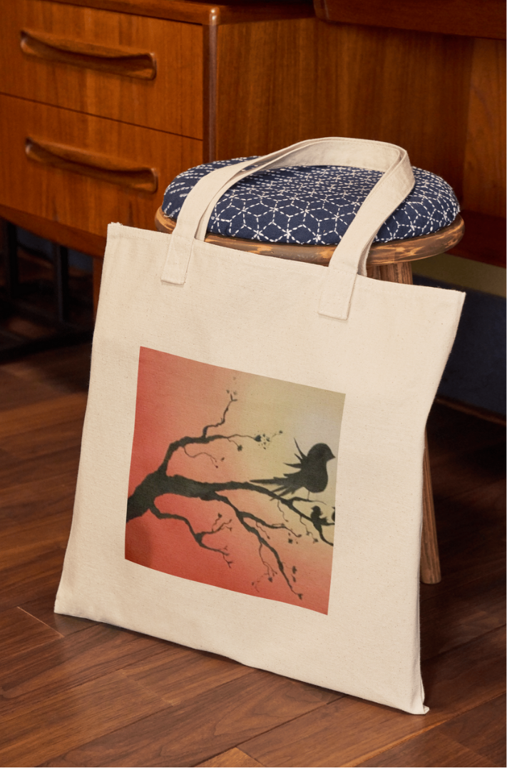 Cotton Sunset Tote Bag