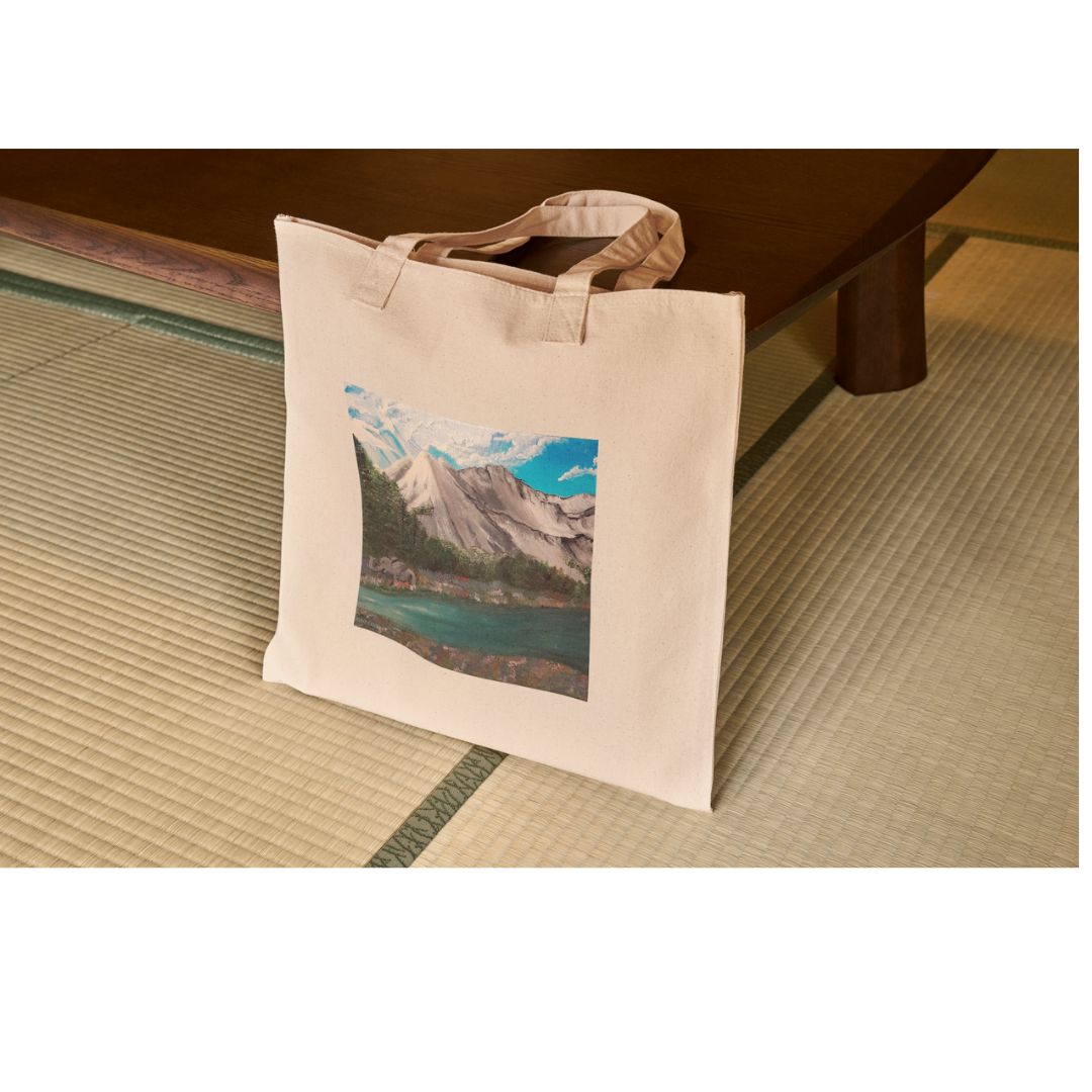 Cotton Mountain Tote Bag